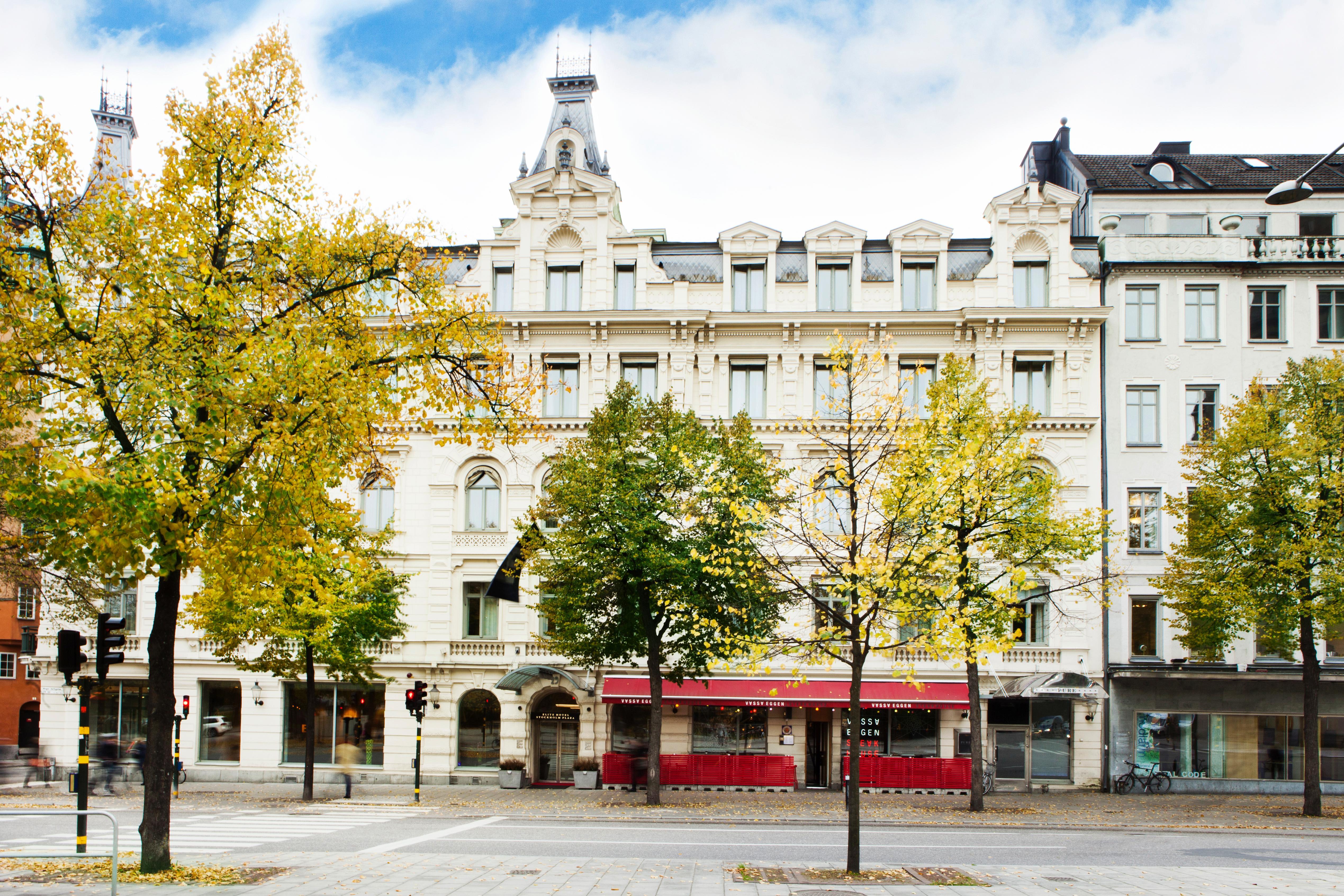 Elite Hotel Stockholm Plaza Exterior foto